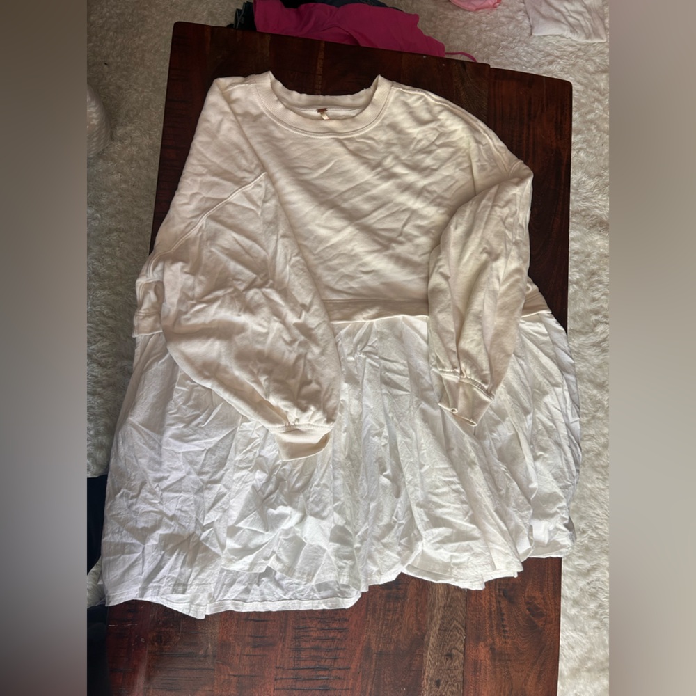 Free people elenaor sweatshirt dress